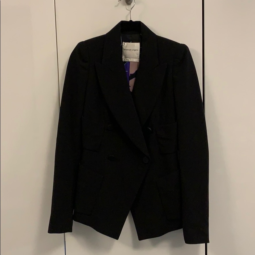 Fitted blazer Emanuel Ungaro